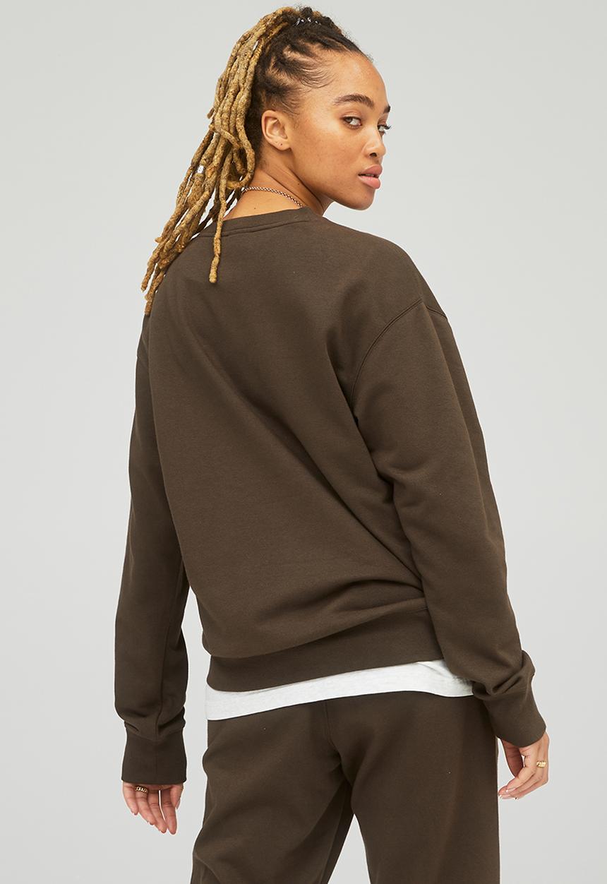 New Balance  - Nb essentials uni-ssentials crew - rich earth