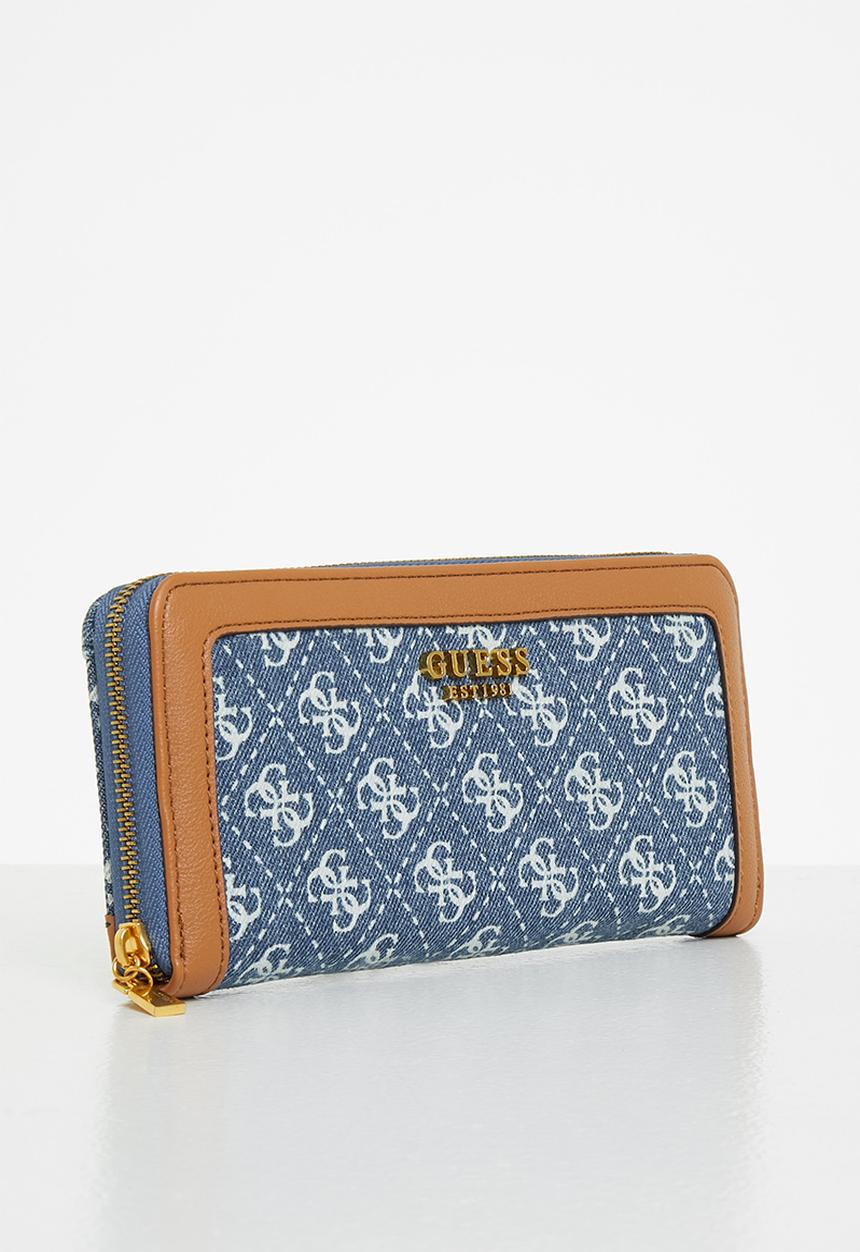 GUESS - Zadie logo slg lrg zip around - multi 