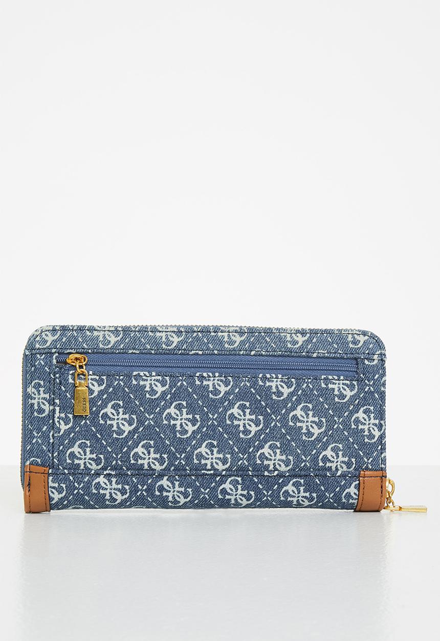 GUESS - Zadie logo slg lrg zip around - multi 
