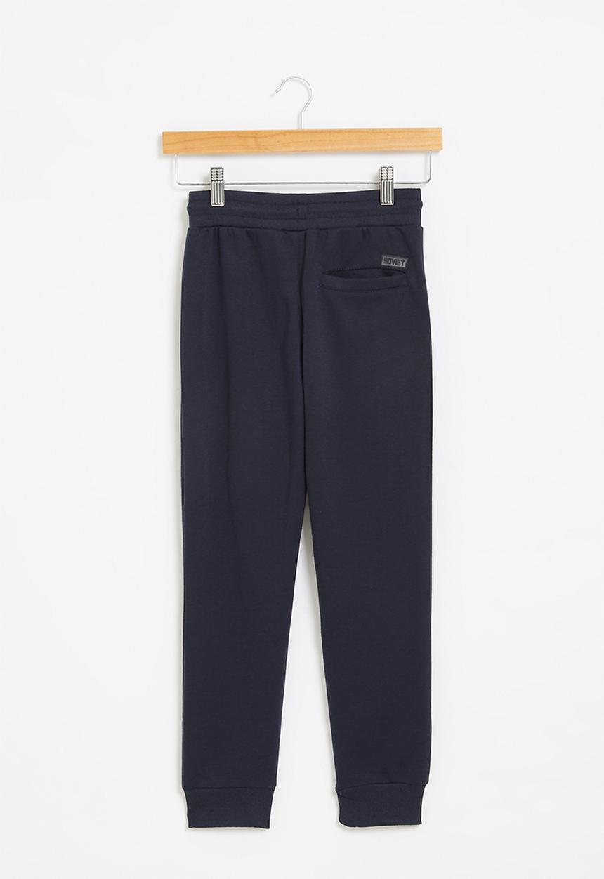 SOVIET - B brookstone boys track pants  - navy