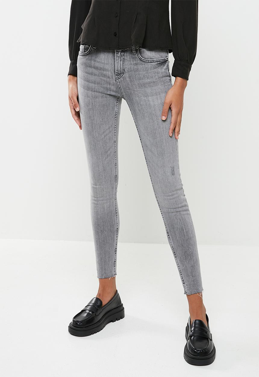 Trendyol - High waist skinny jeans - grey