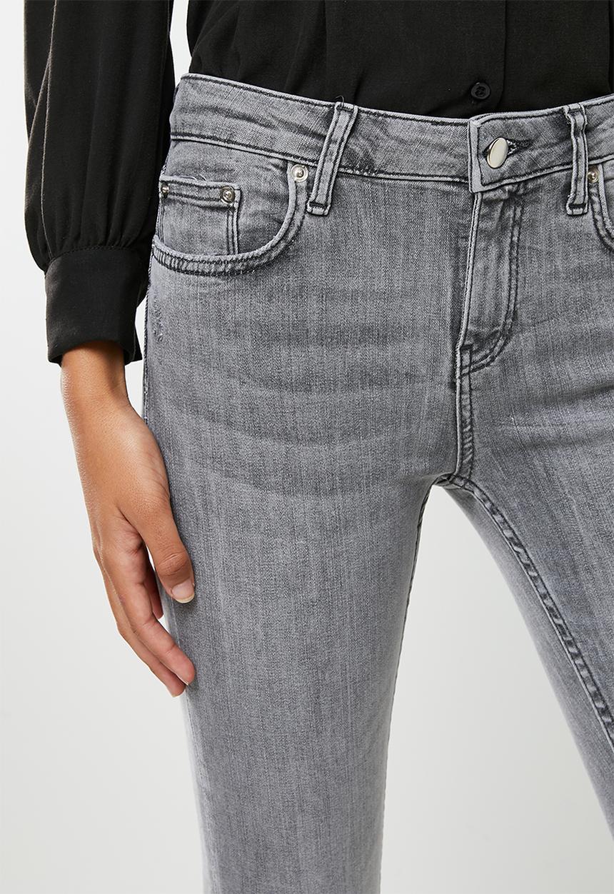 Trendyol - High waist skinny jeans - grey