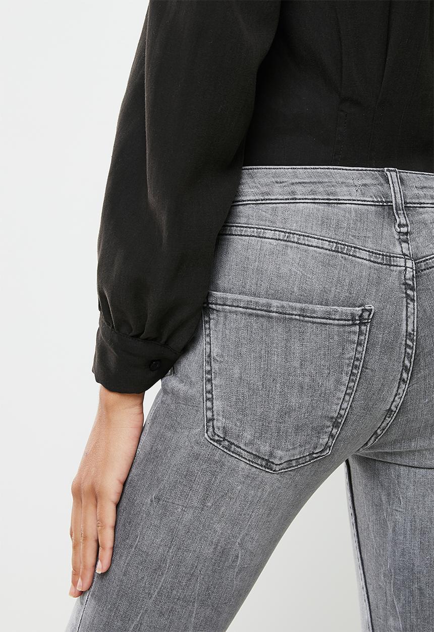 Trendyol - High waist skinny jeans - grey