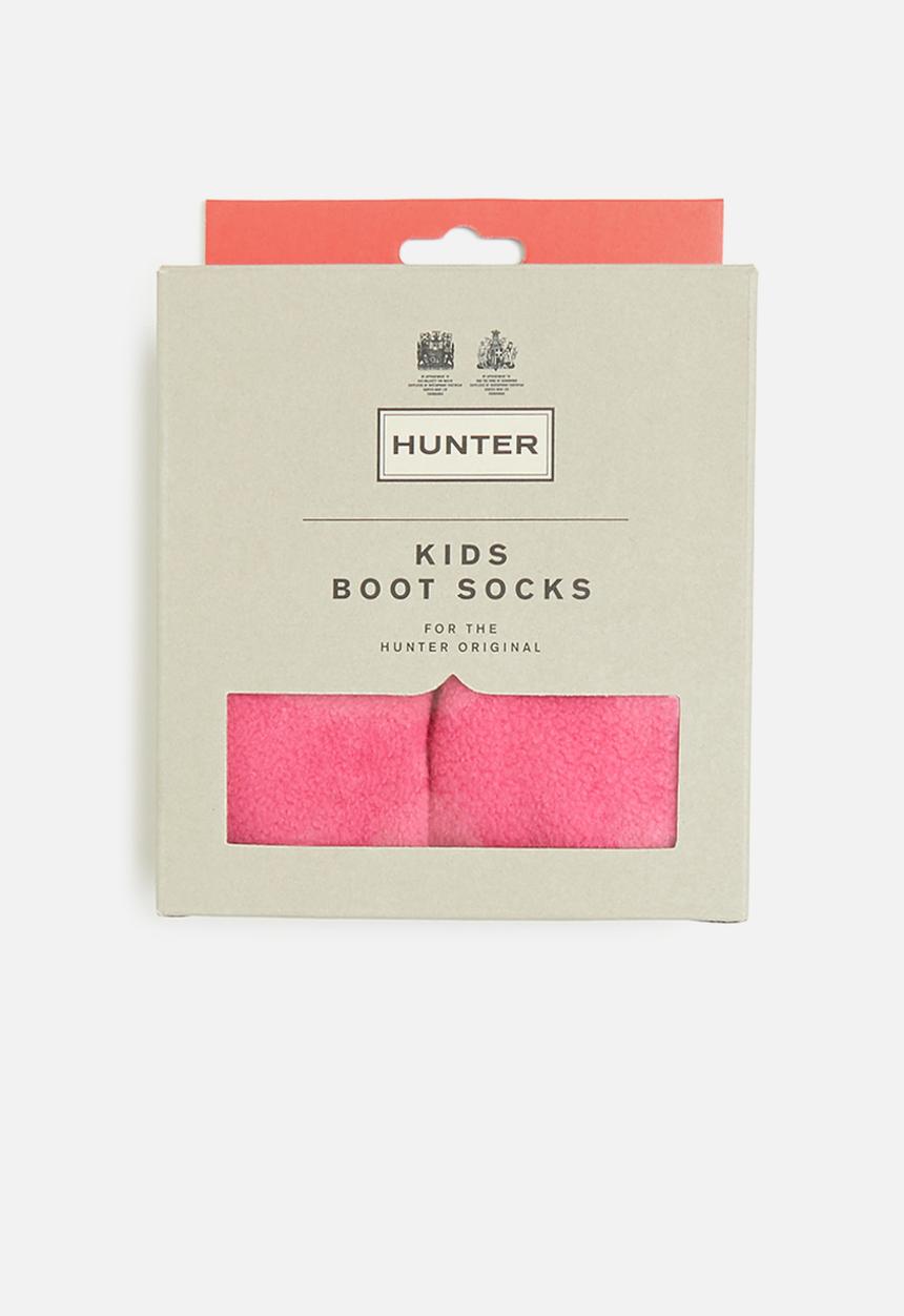 Hunter - Kids boot sock - pink