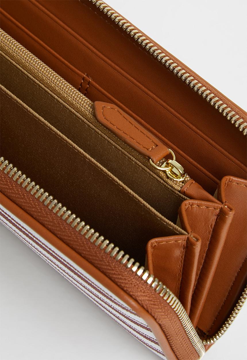 POLO - Resort zip around purse - multi