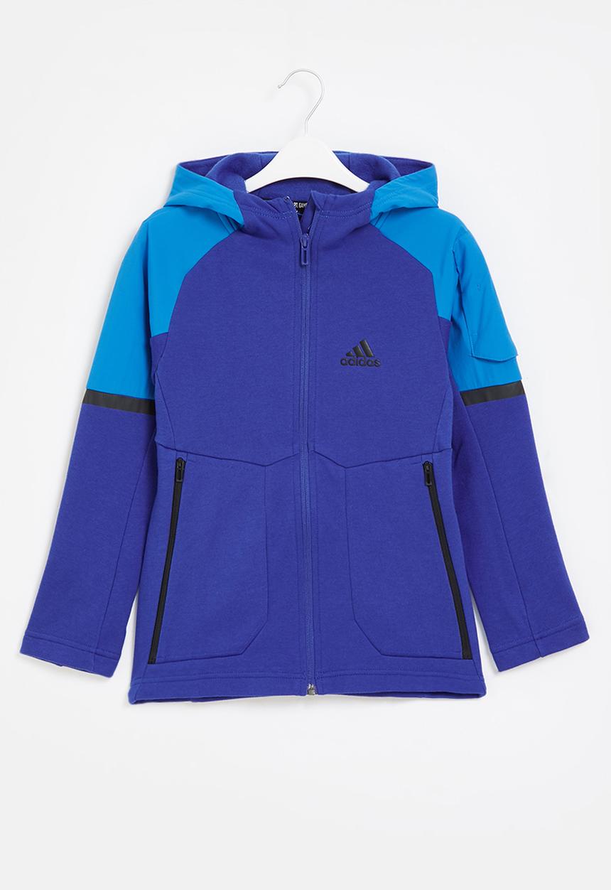 adidas Originals - B d4gmdy fz hoodie - blue & black