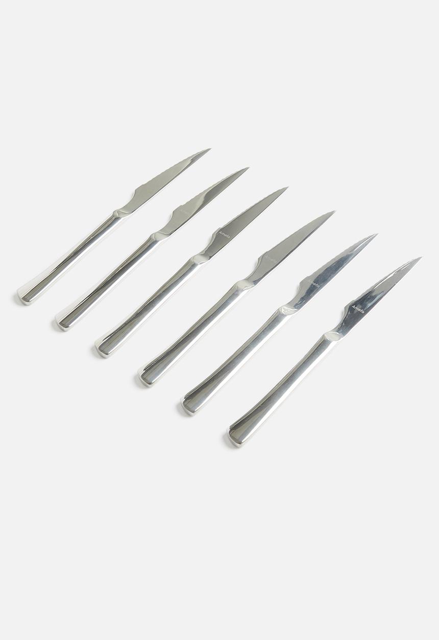 Amefa - Chuletero steak knives set of 6 - stainless steel