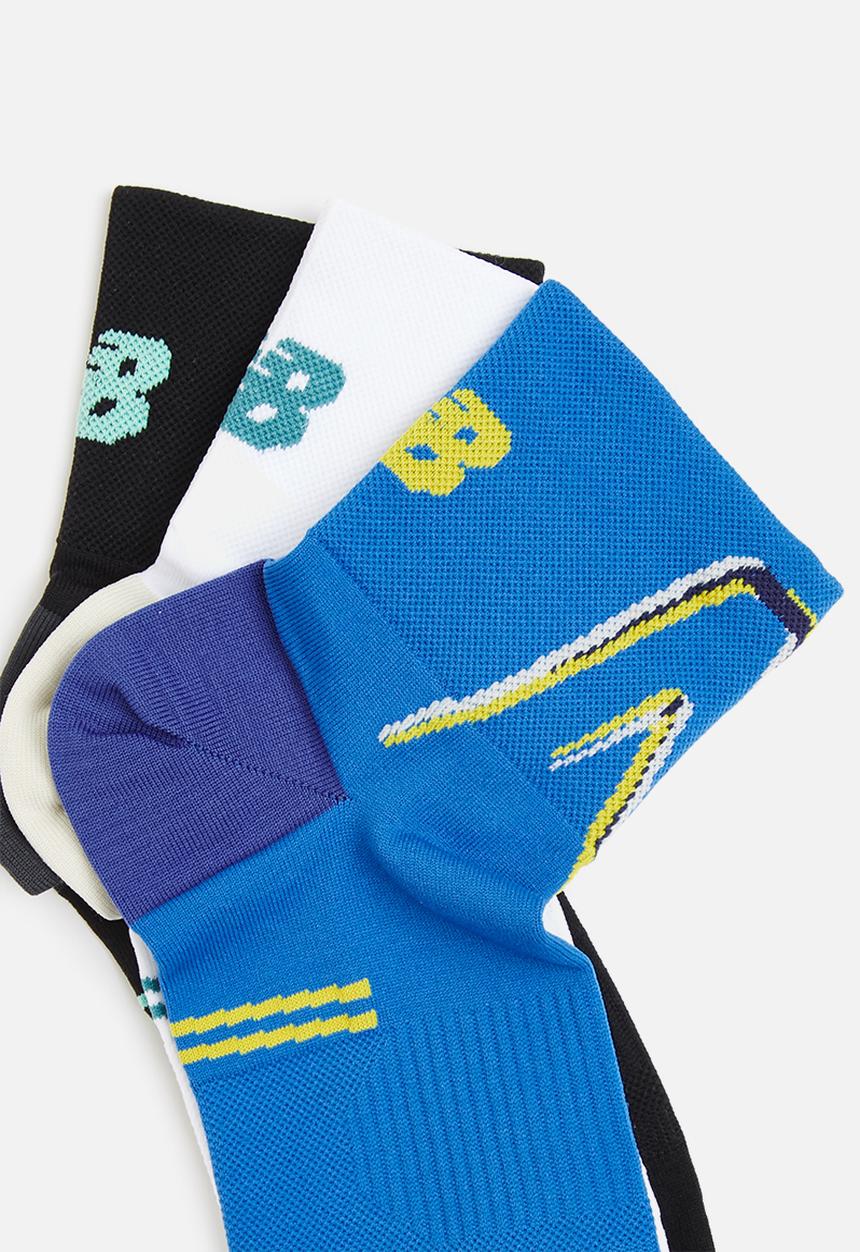 New Balance  - Run Impact Ankle 3 Pairs - multi