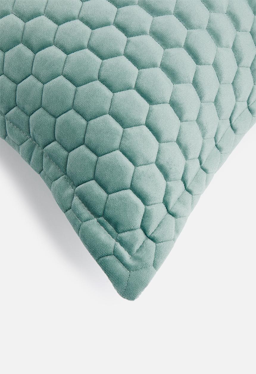 Grey Gardens - Hexa cushion cover - pearl