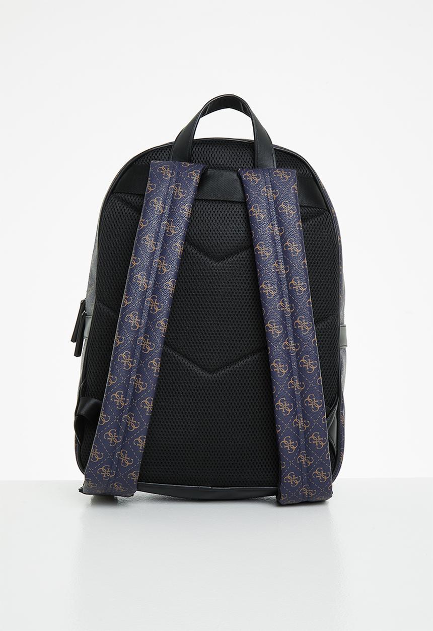 GUESS - Ave backpack - dark navy & brown 