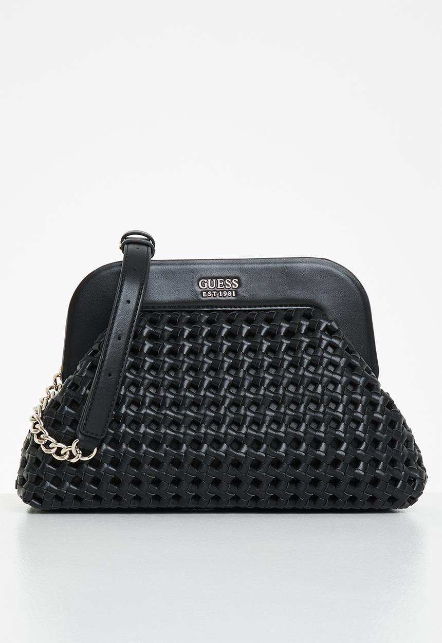 GUESS - Sicilia frame clutch - black