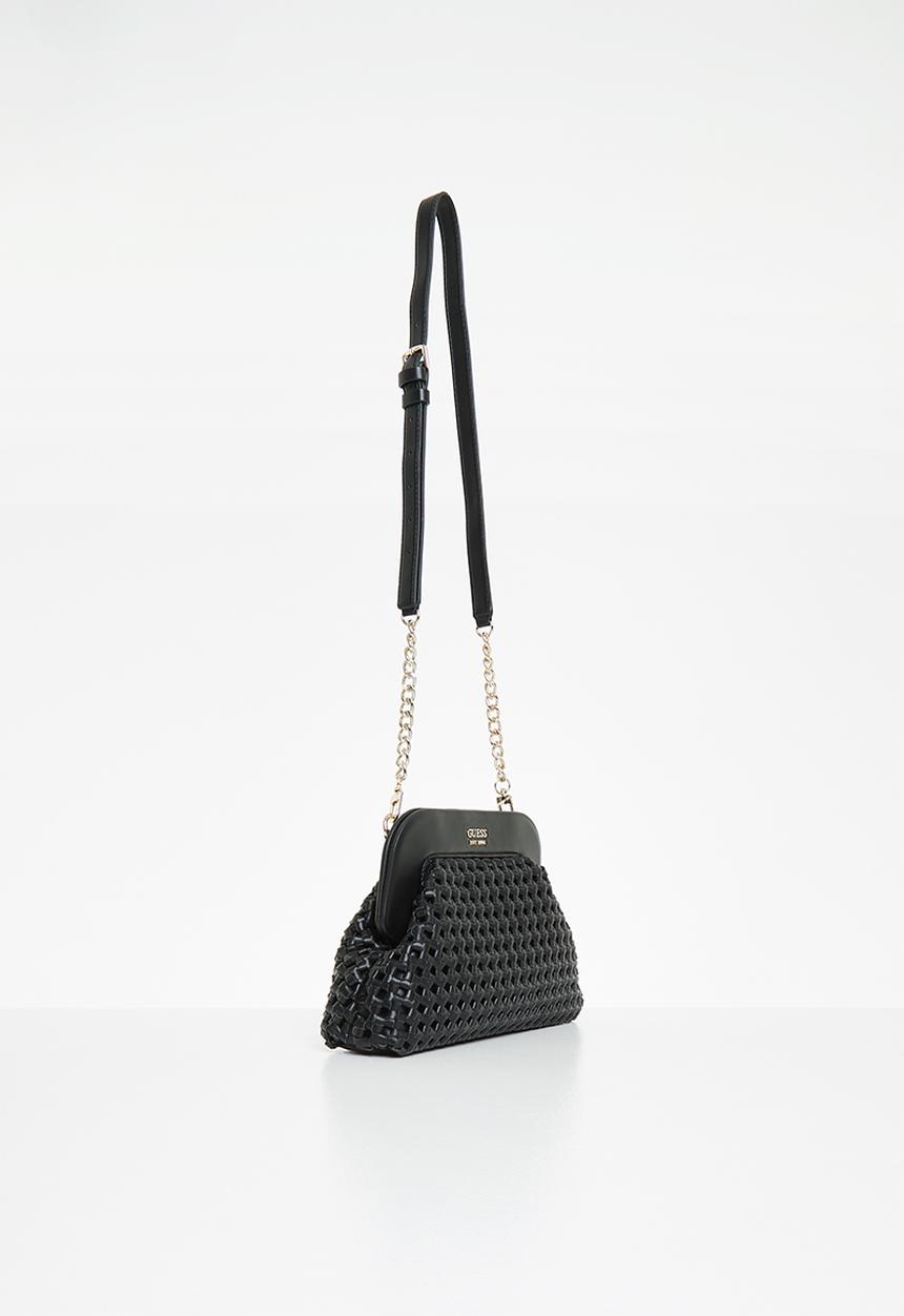 GUESS - Sicilia frame clutch - black