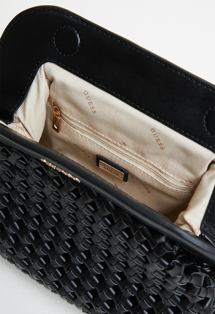 GUESS - Sicilia frame clutch - black
