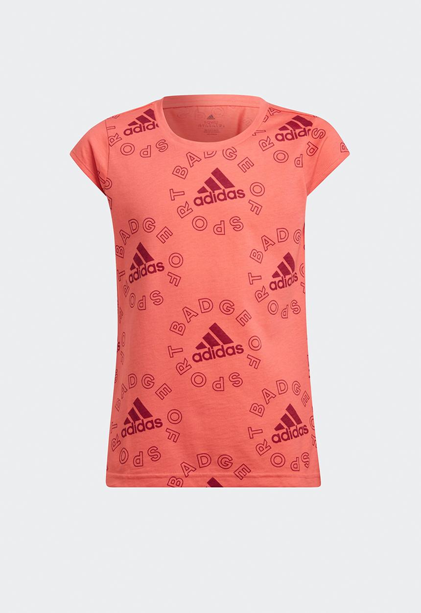 adidas Originals - G logo t esssemi - turbo & legacy burgundy