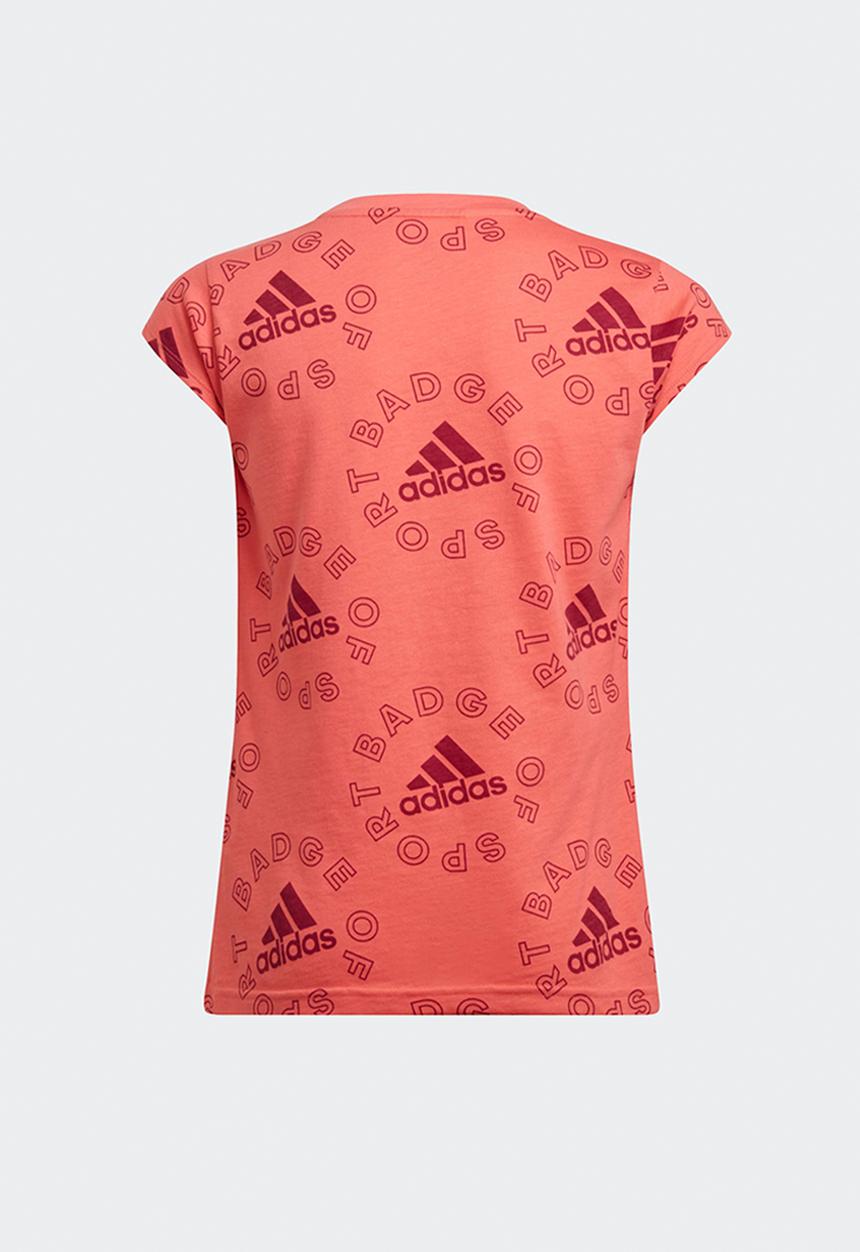 adidas Originals - G logo t esssemi - turbo & legacy burgundy