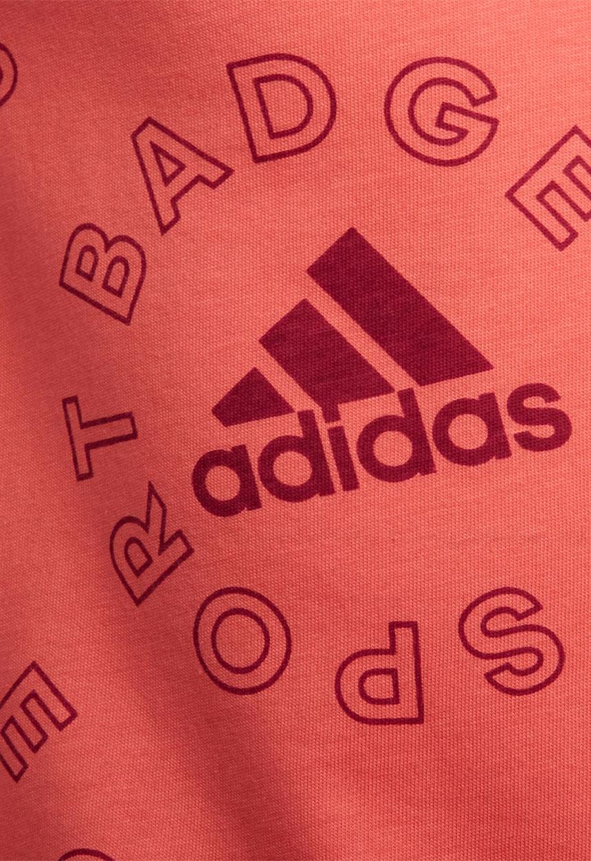 adidas Originals - G logo t esssemi - turbo & legacy burgundy