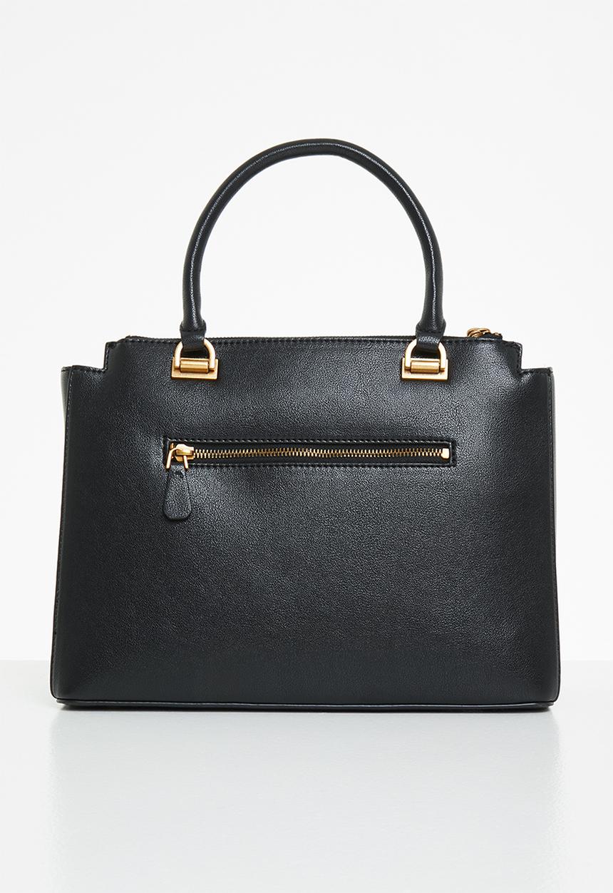 GUESS - Centre stage status satchel - black