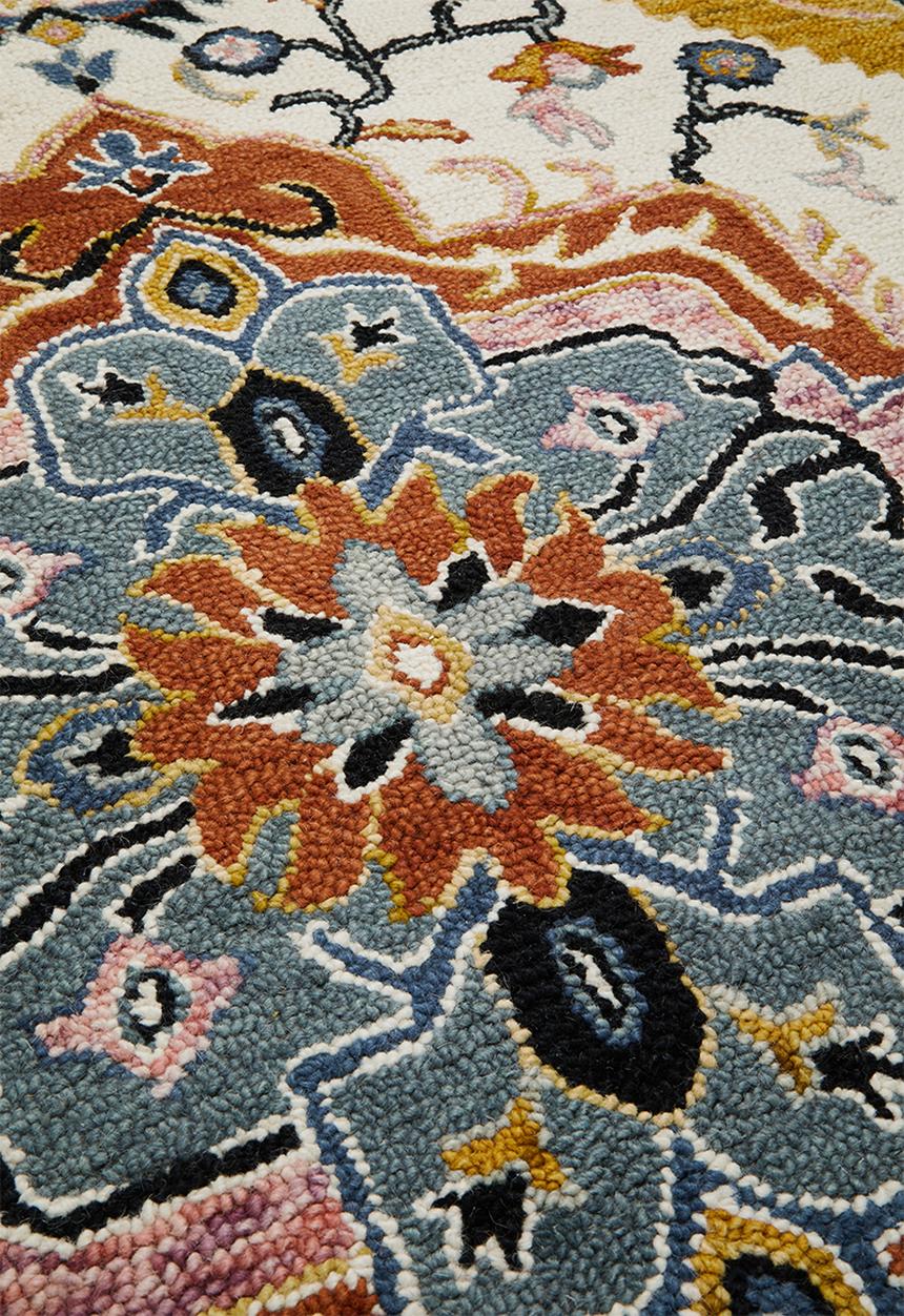 Sixth Floor - Wren cut loop rug - multi