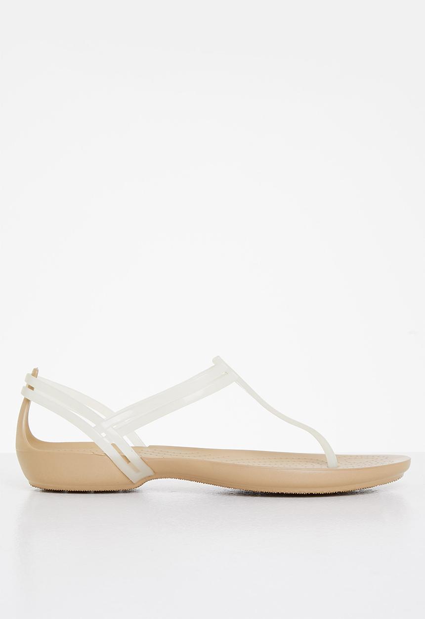 Crocs - Crocs Isabella Strappy Sandals - off white