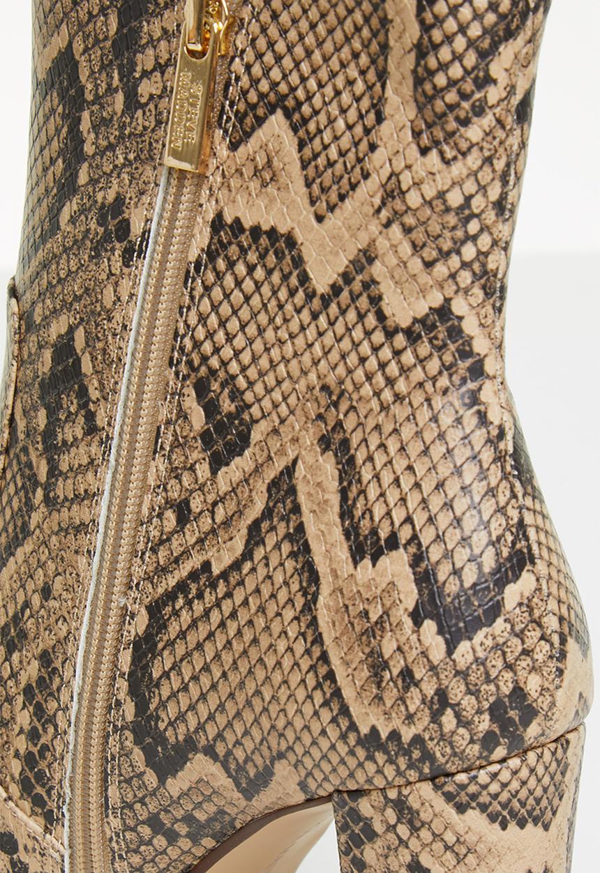 Steve Madden - Negotiate ankle boot - beige & black 