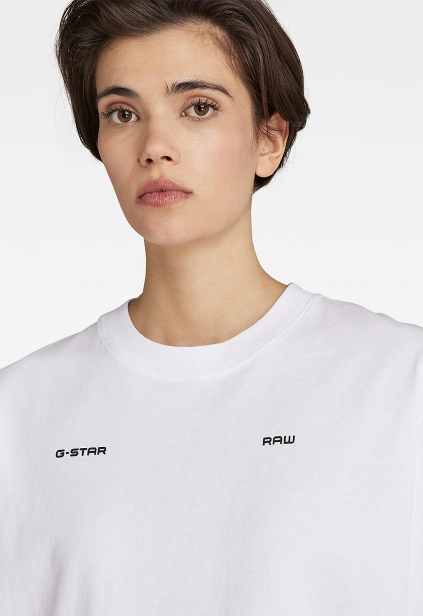G-STAR - Unisex boxy base r t - white