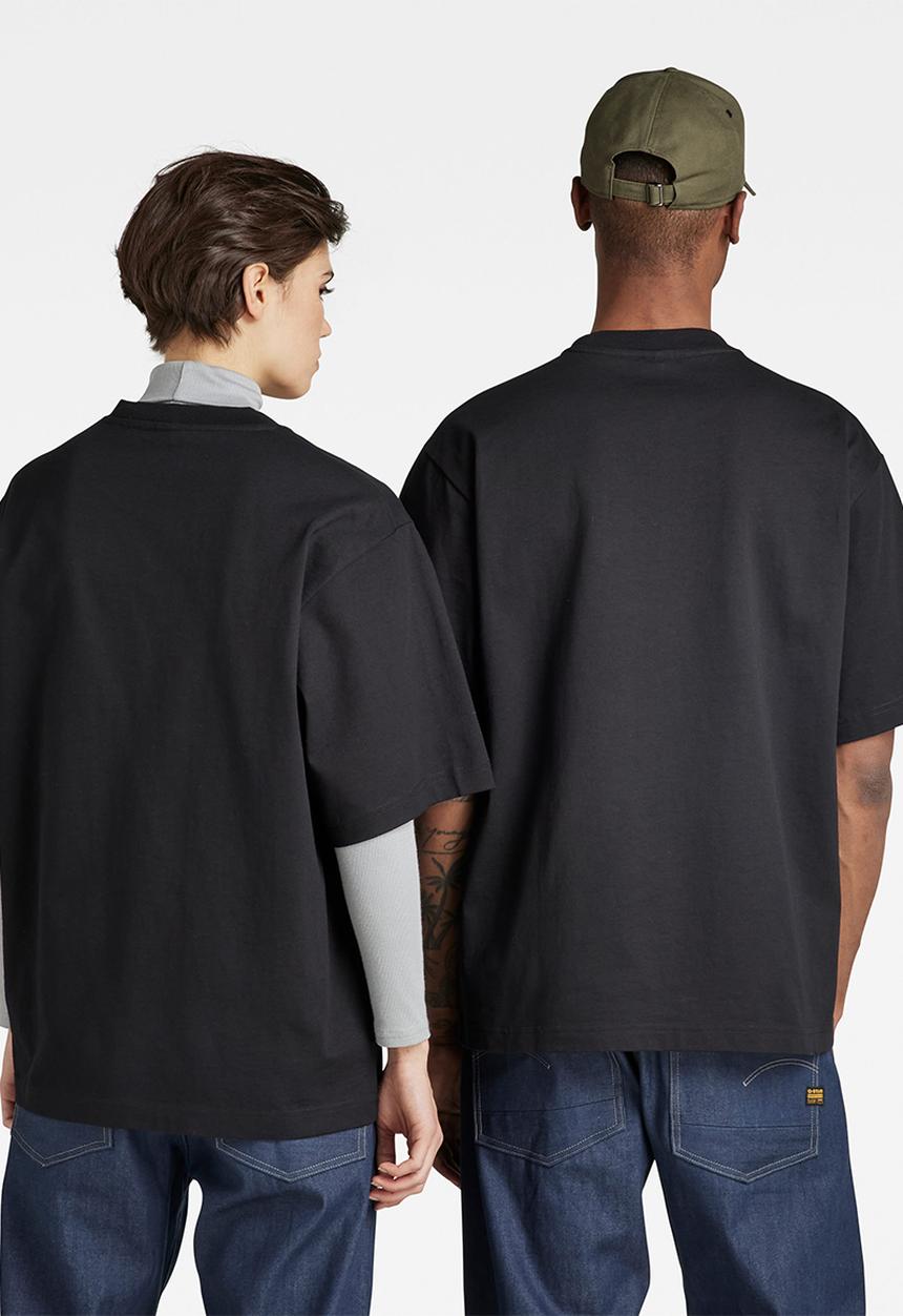 G-STAR - Unisex boxy base r t - dk black