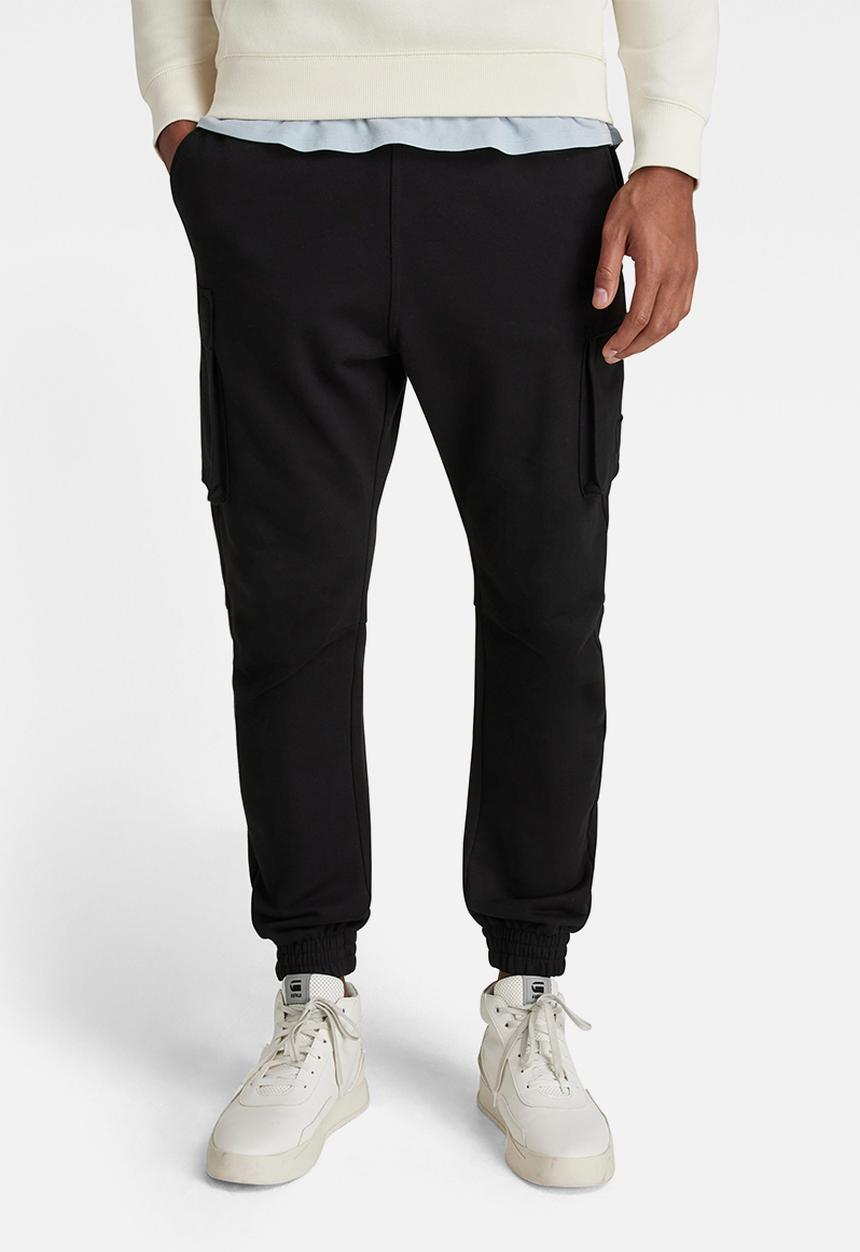 G-STAR - Cargo pkt sw pant - dk black