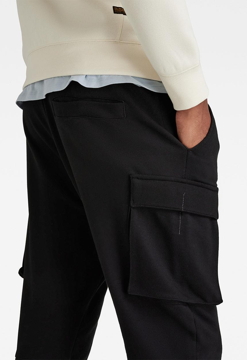 G-STAR - Cargo pkt sw pant - dk black