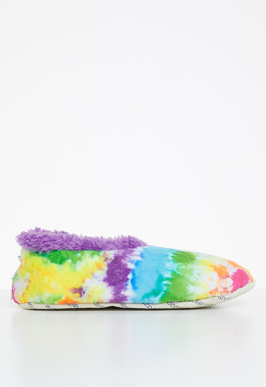 snoozies!® - Peace out slipper - multi