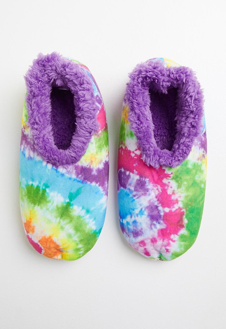 snoozies!® - Peace out slipper - multi