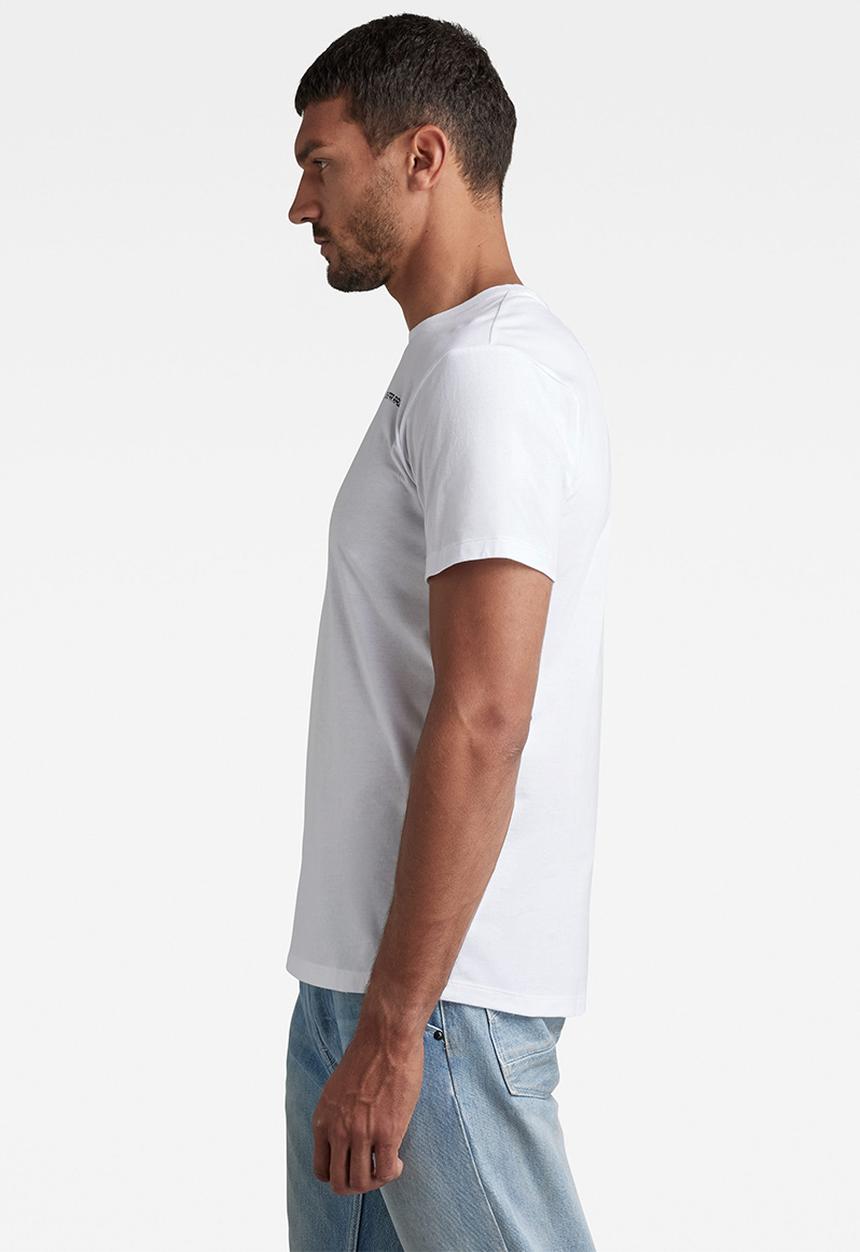 G-STAR - Logo base r t - white