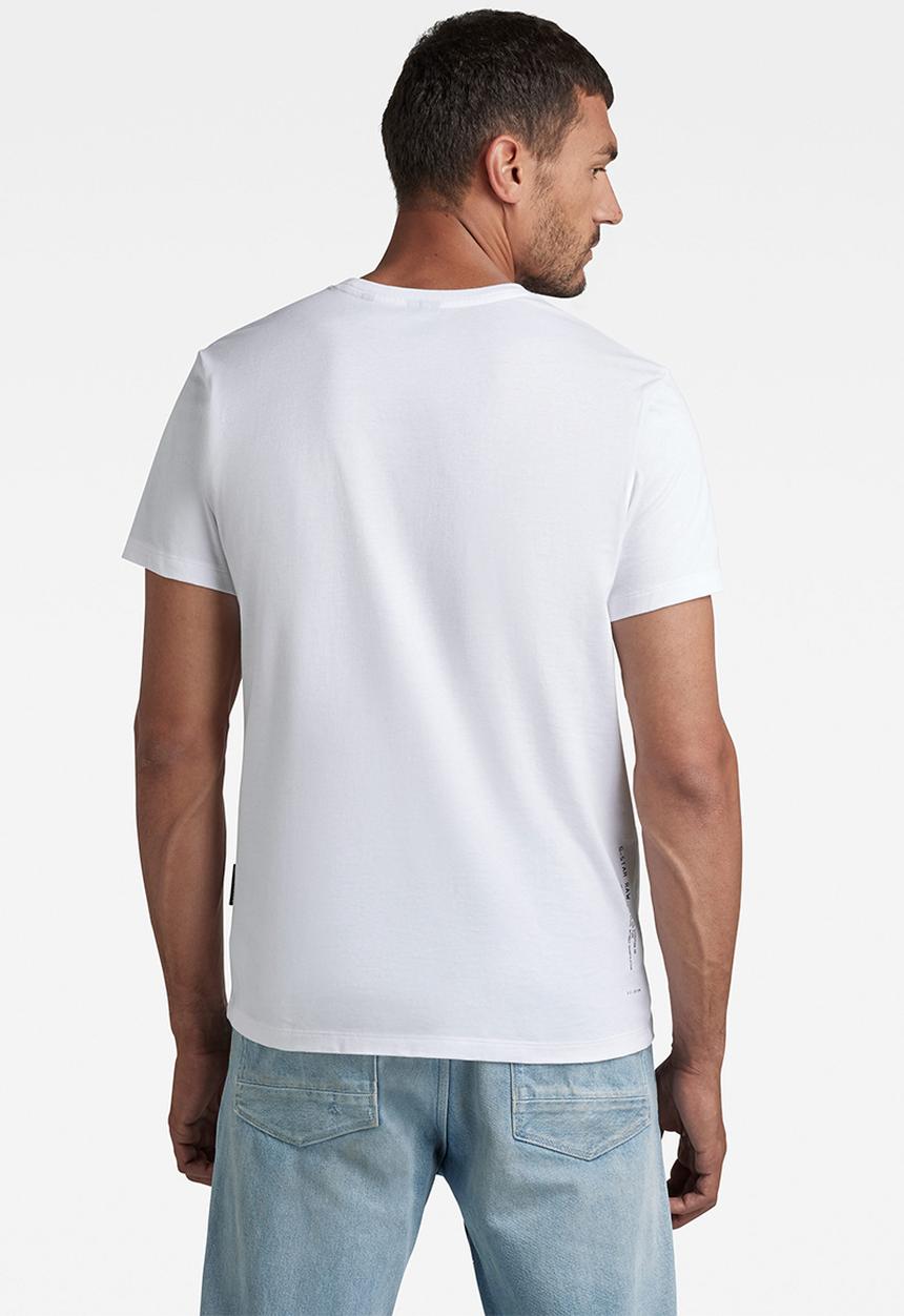 G-STAR - Logo base r t - white