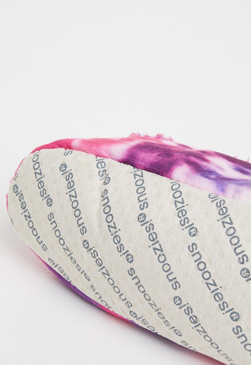 snoozies!® - Peace out slipper - pink