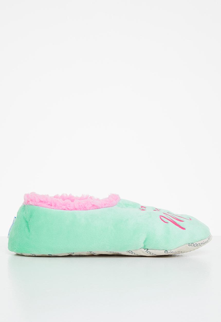 snoozies!® - Best mom slipper - aqua