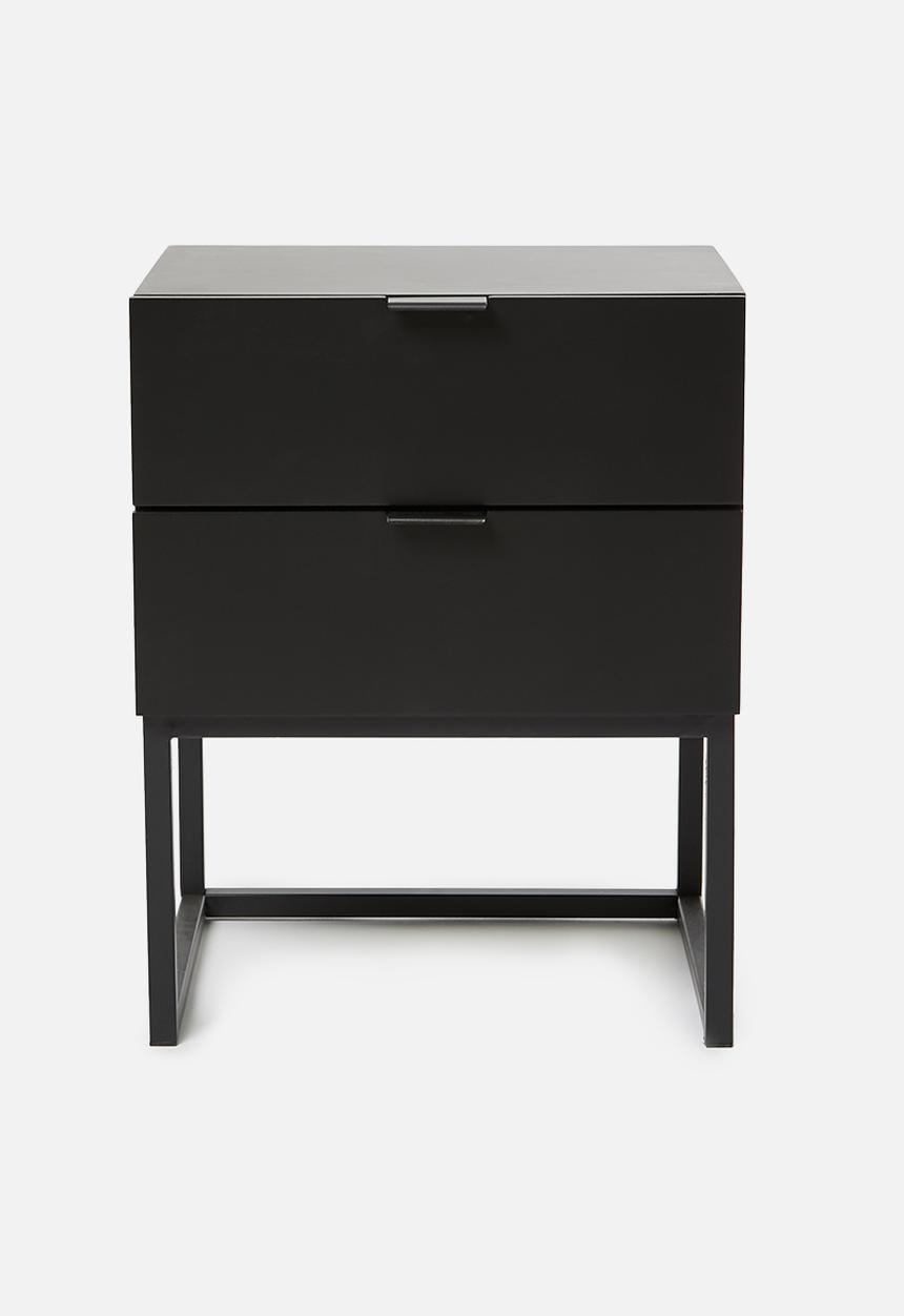 Sixth Floor - Stockholm bedside table - black