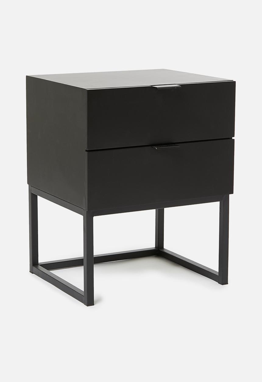 Sixth Floor - Stockholm bedside table - black