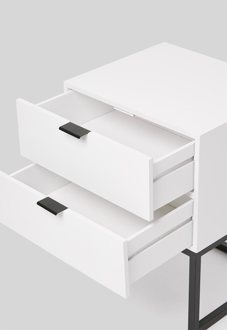 Sixth Floor - Stockholm bedside table - white