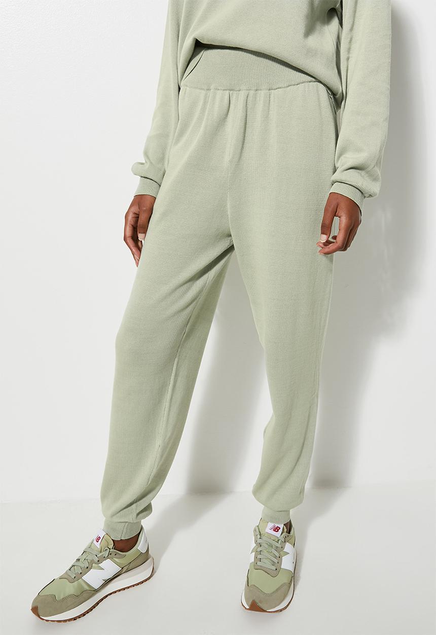 Superbalist - Knitwear jogger  - sage