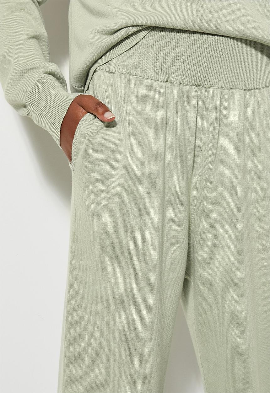 Superbalist - Knitwear jogger  - sage