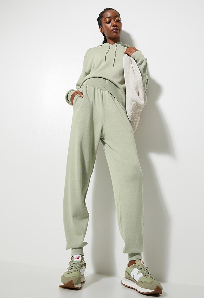 Superbalist - Knitwear jogger  - sage