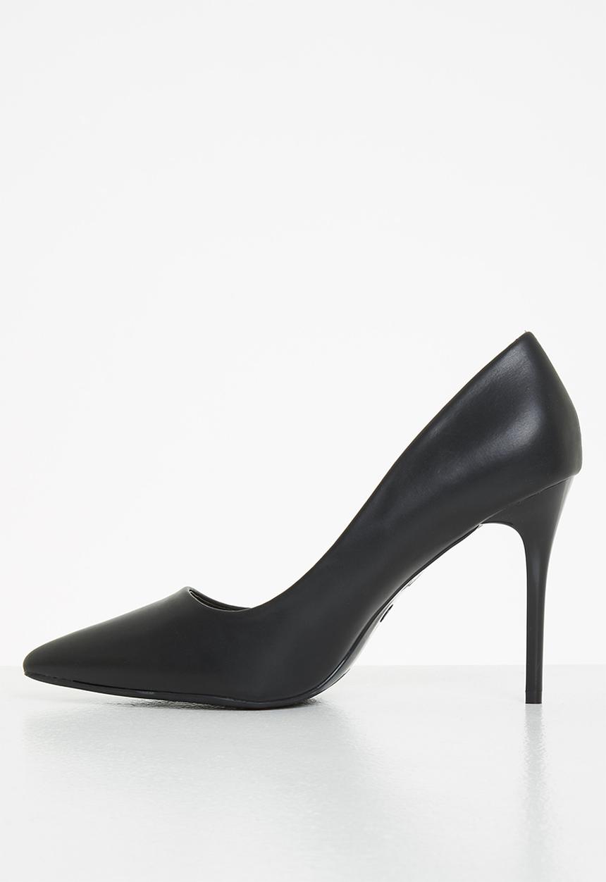 Glamorous - Barely there stiletto court - black