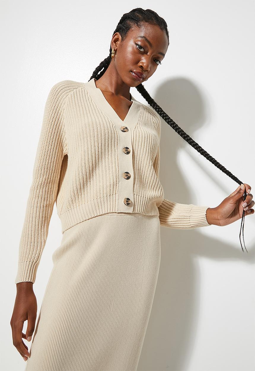 Superbalist - Meet and greet cardigan - ecru