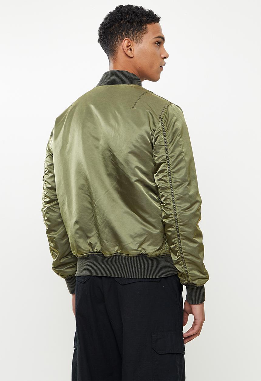 Alpha Industries - Ma-1 vf59 battlewash - olive