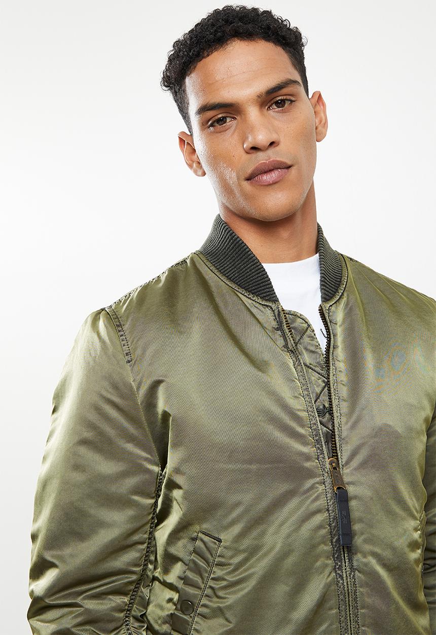 Alpha Industries - Ma-1 vf59 battlewash - olive