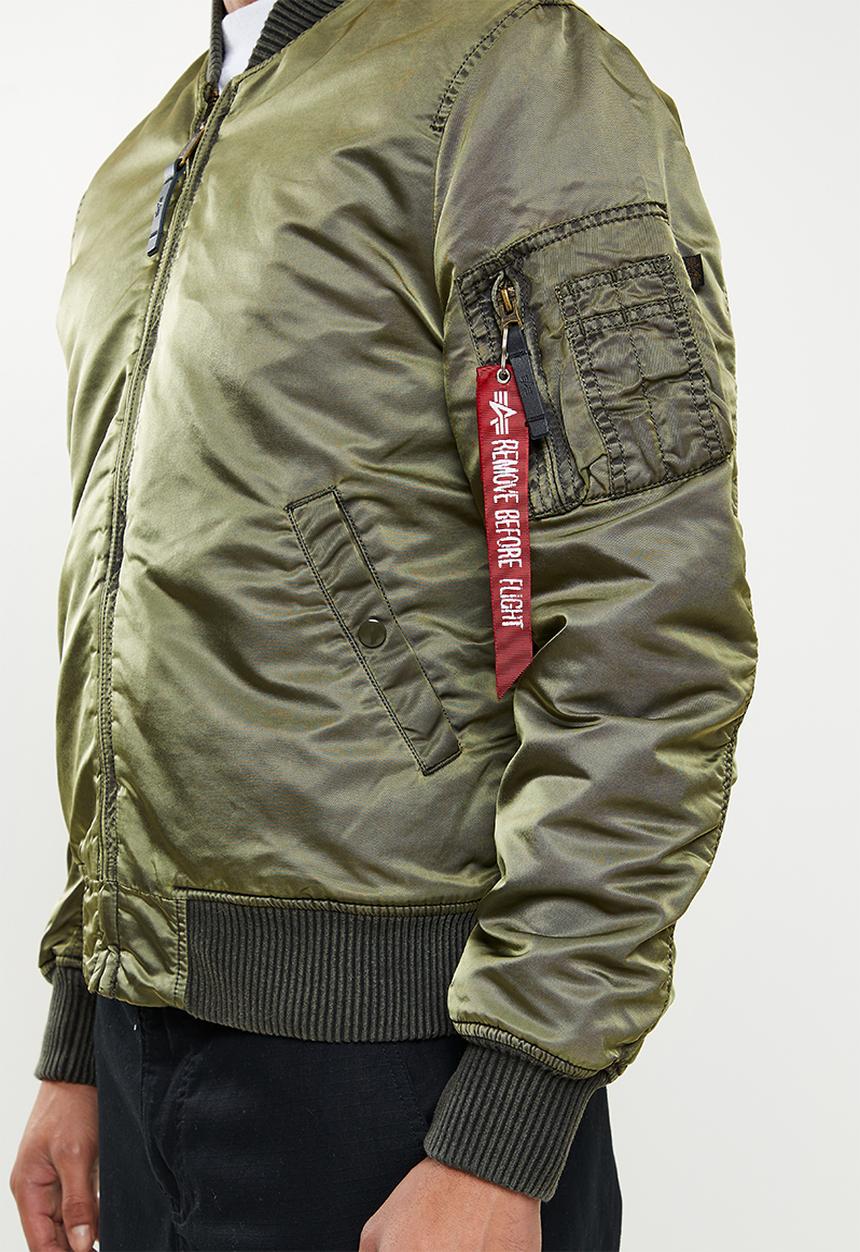 Alpha Industries - Ma-1 vf59 battlewash - olive