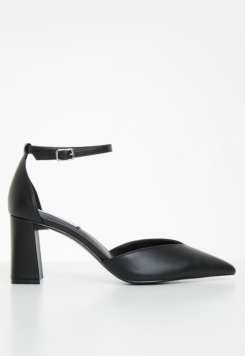 Steve Madden - Quintessa leather heel - black