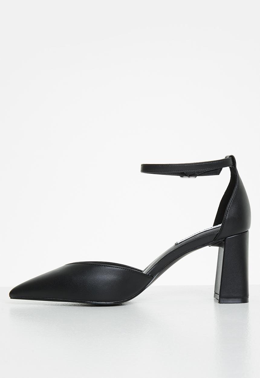 Steve Madden - Quintessa leather heel - black
