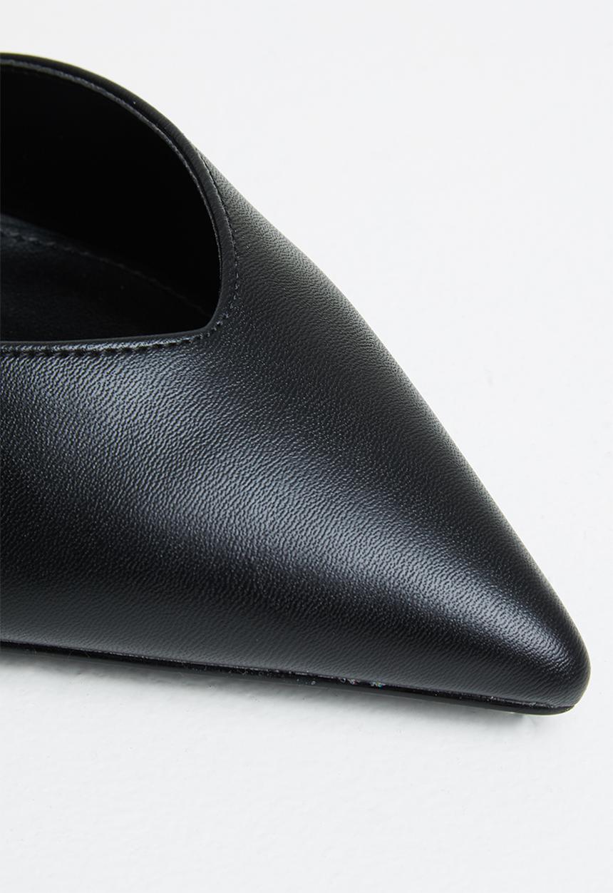 Steve Madden - Quintessa leather heel - black