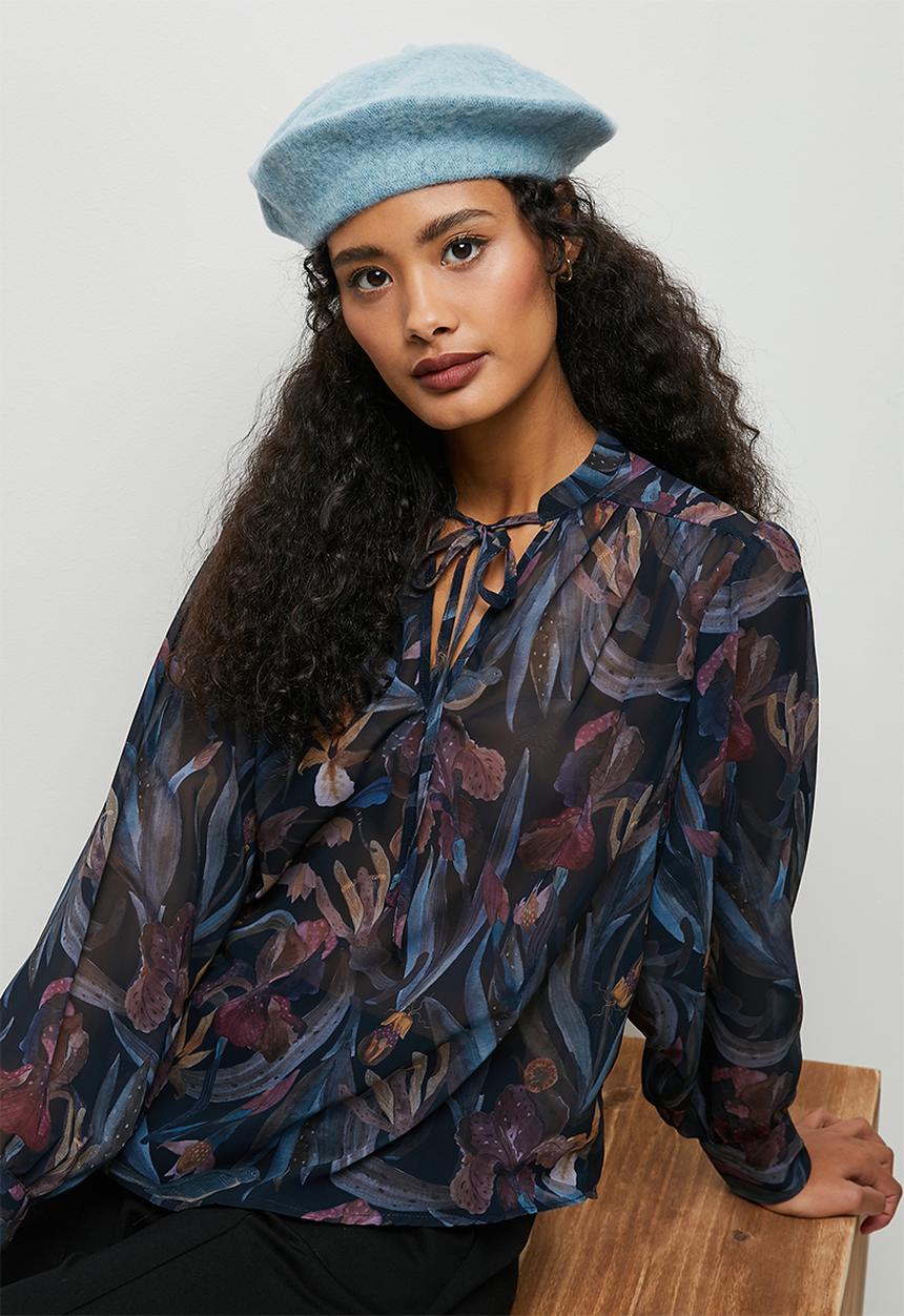 edit - Tina beret - blue