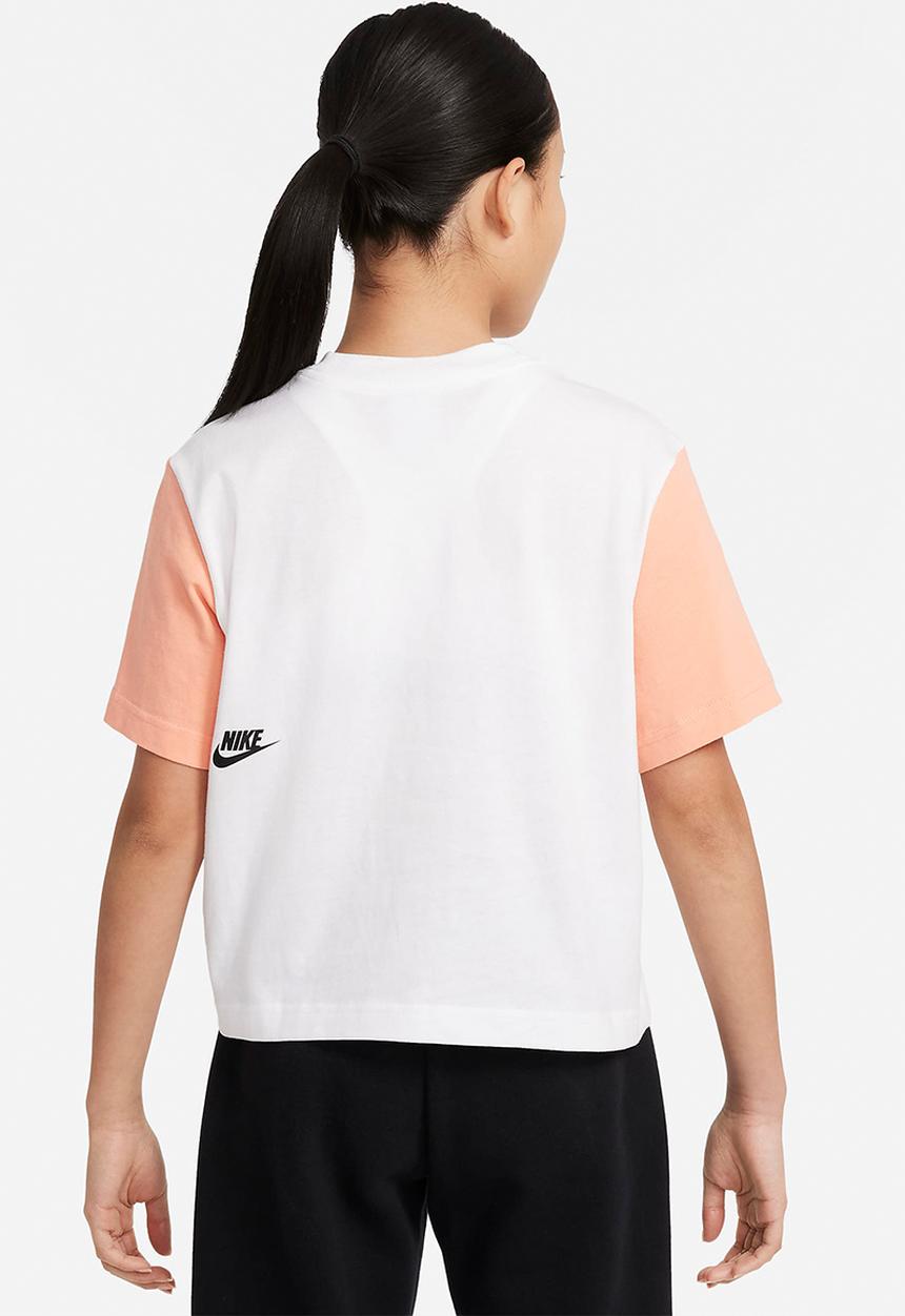 Nike - G nsw tee essntl boxy tee dnc - white